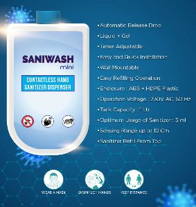 automatic touchless sanitizer dispenser