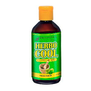 Dr. Vaidya's Herbocool Hair Tonic - Ayurvedic Anti-Hairfall and Anti-Greying Oil