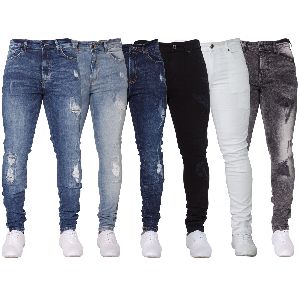 Stretchable Ladies Ripped Denim Jeans, Waist Size: 28-36 at Rs 550/piece in  New Delhi