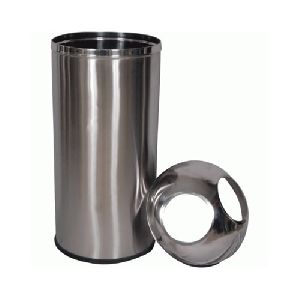 Stainless Steel Two Hole Dustbin