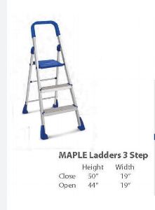 Maple 3 Step Ladder