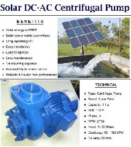 solar centrifugal pump