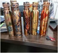 Printed Copper Bottle