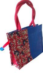 Printed Cotton Kalamkari Shopping Bag, Capacity : 1kg, 5kg