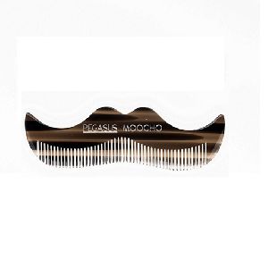 Cellulose Acetate Beard &amp; Moustache Comb