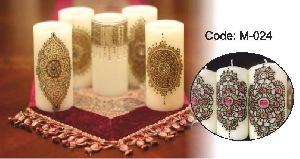 Henna Art Candles