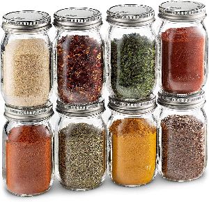 Spices Glass Jar