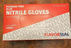 100 ct Powder Free Blue Nitrile 4 Mil Exam Gloves - Medium Brand New