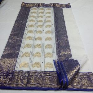 Chanderi silk by kataan Sari