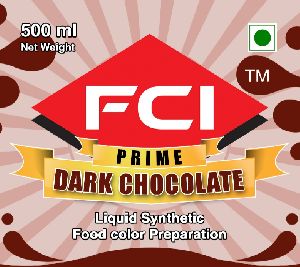 Liquid Dark Chocolate Food Colour