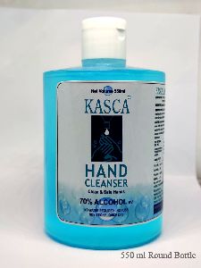 550 ml Hand Cleanser CE Certified Export Quality. By Kascap India