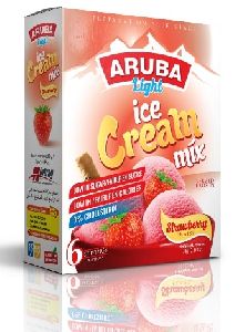 Strawberry Flavored Ice Cream Mix