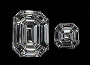 HPHT Emerald, Asscher Diamonds
