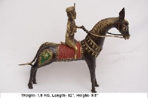 Brass Horse Sculpture Craft