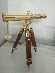 Brass Telescope with Tripod stand