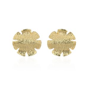 Metallic Brass Earrings (ABM-ET-22)