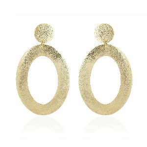 Metallic Brass Earrings (ABM-ET-9)