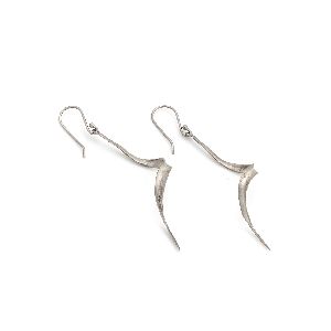 Metallic Silver Earrings (ASM-ET-14)
