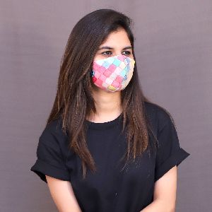 3 Layered Indie Printed Cloth Mask