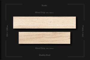 Shabby Brad Wooden Strip