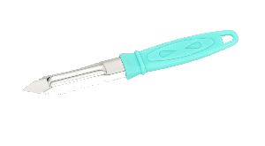 Green Kitchen Peeler Knife