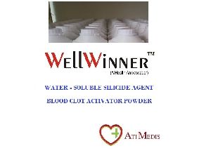 Water Soluble silicide agent and Blood Clot activator Powder