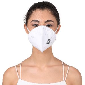 MOBIUS Ultrasoft KN 95 Mask White Without Valve-Free Size