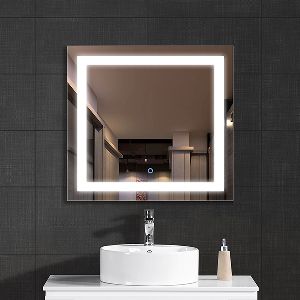 Rectangular Touch Screen LED Bathroom Mirror TLM-005