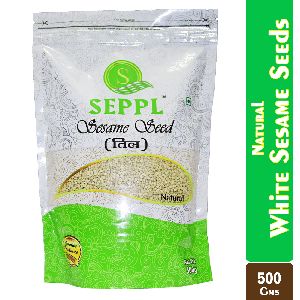 SEPPL Natural White Sesame Seeds - 500 gms