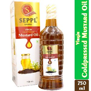 Seppl Virgin Cold Pressed Mustard/Sarso Oil - 750ml (Sarson Ka Tel)