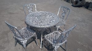 Cast Iron Garden Table &amp;amp; Chair Set
