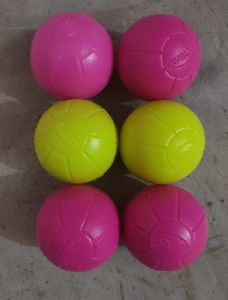 Solid plastic balls