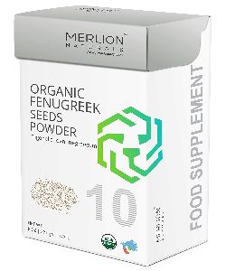 Merlion Naturals Organic Fenugreek Seed Powder,227gm