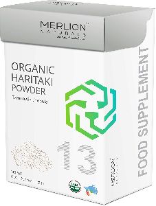 Merlion Naturals Organic Haritaki Powder, Terminalia chebula, 227gm