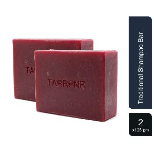 TARRENE Traditional Shampoo Bar (Pack of 2 x 125g)