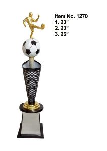 Black Cone Football Trophy
