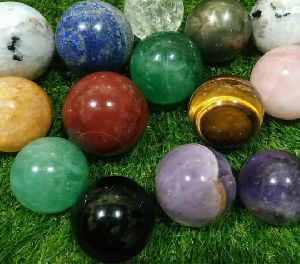 Mix Stone Sphere