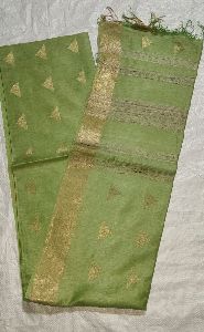 Munga Tussar Pure Silk Saree