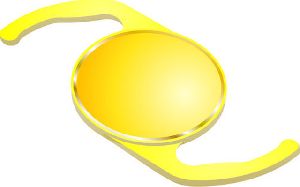 Yellow Aspheric Hydrophilic Lens