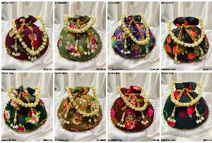 Ethnic Floral Potli Bag