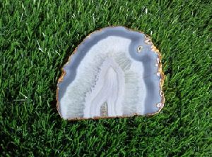 Natural Grey Agate Coaster