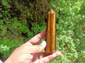 Tiger Eye Obelisk