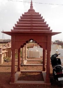 Red Stone Temple Chatri