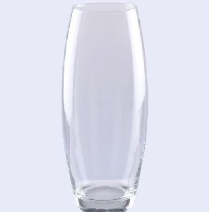 Transparent Glass Flower Vase