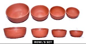 Terracotta Bowl Set