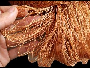 Decorative cotton fishing net, 4m x 1m, Thickness of wire 1,2mm, Width of  mesh 5cm, Natural color