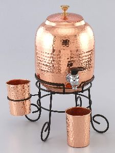 Copper Water Pot-Matka
