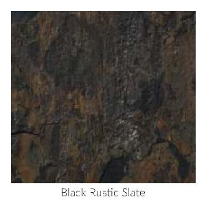 Black Rustic Contemporary Sandstone and Limestone Paving Stone