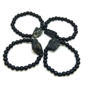 Black Tourmaline Agate Bracelet