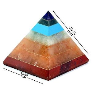 7 Chakra Bonded Pyramid